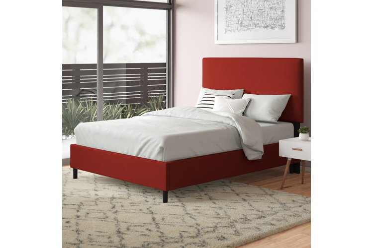 Knobel luxe upholstered platform bed discount